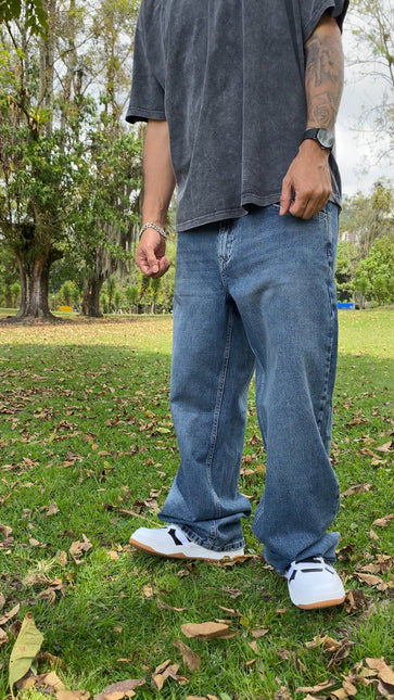 Pantalon Jean Baggy  Azul Classic