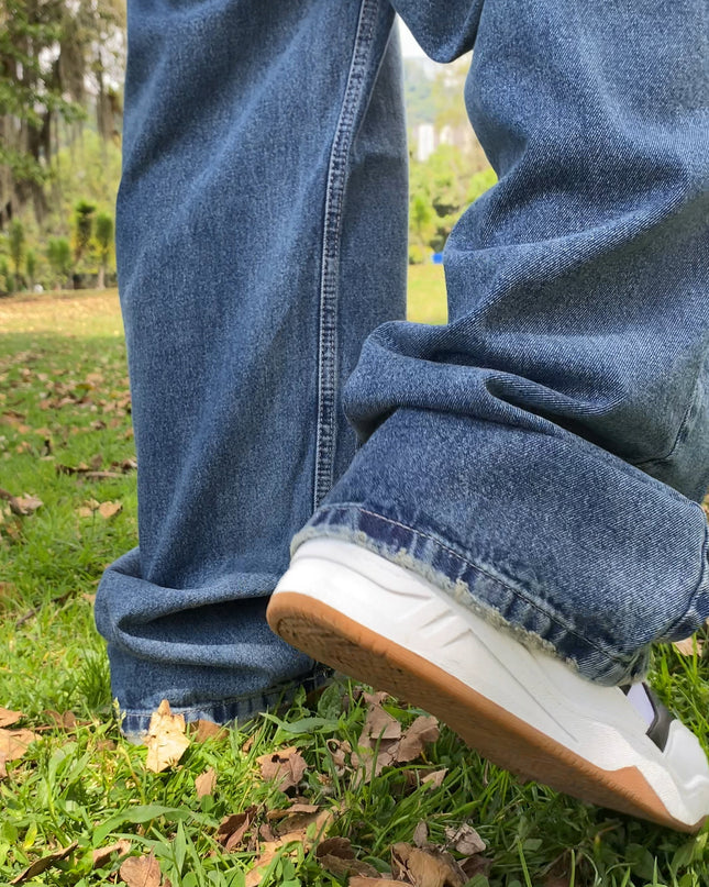 Pantalon Jean Baggy  Azul Classic